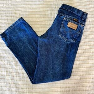 Wrangler Boy’s Blue Jeans 14 Husky.